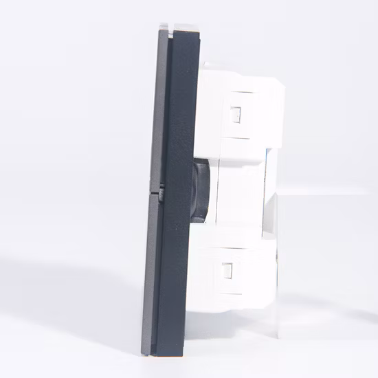 Knx 자동화 시스템 스마트 홈 호텔 지능형 8 푸시 버튼 벽 스위치