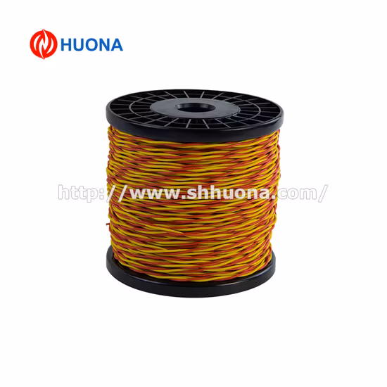 Kpx/Knx 연장 와이어/케이블을 Fibergalss 절연 처리한 K형 열전대 와이어